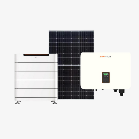 100 Komplex AC 5 KW - DC 4,92 kWp - 12,8 kWh (Sunways)